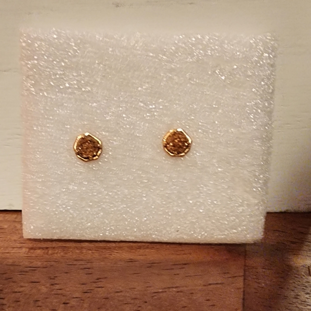Kendra scott rose gold earrings